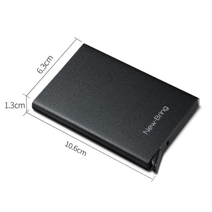 Secure Metal Card Holder - Anti-Degaussing-1915197824128126977