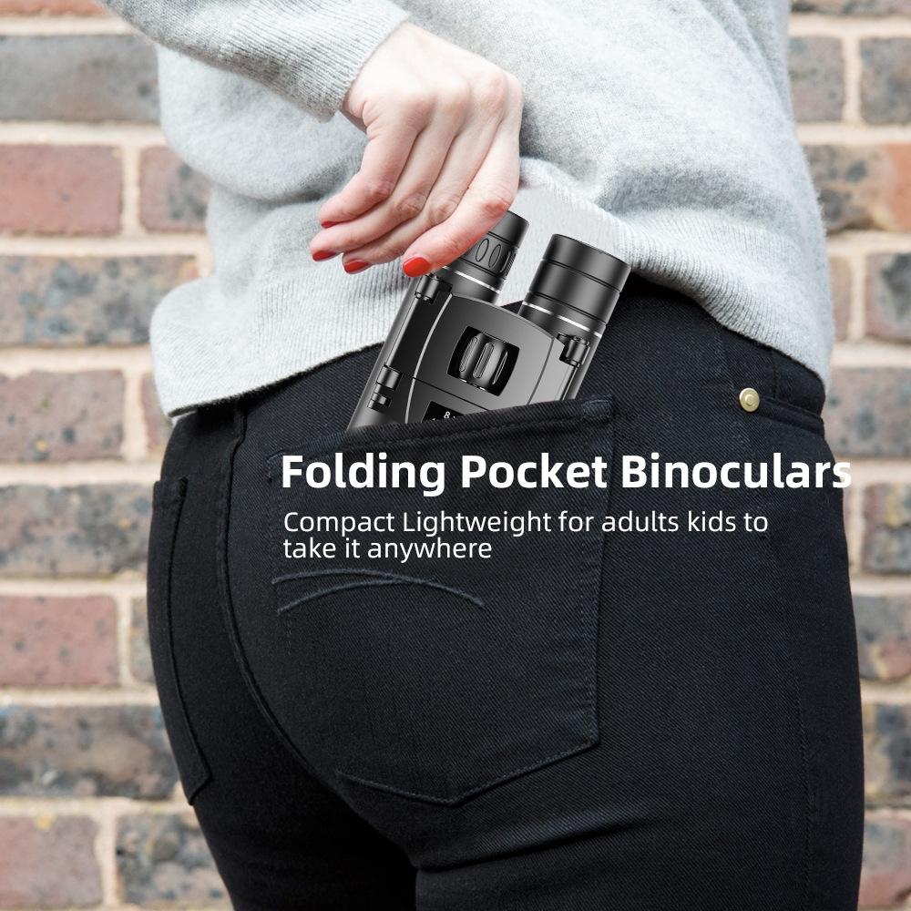 Portable 8X21 Zoom Binoculars For Long Distance Viewing-1915196937208991750