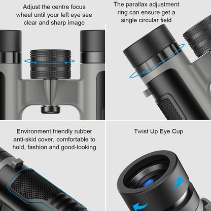 25X Binoculars For Bird-Watching Hunting And Hiking - Bak4 Prism-1915196827624411141