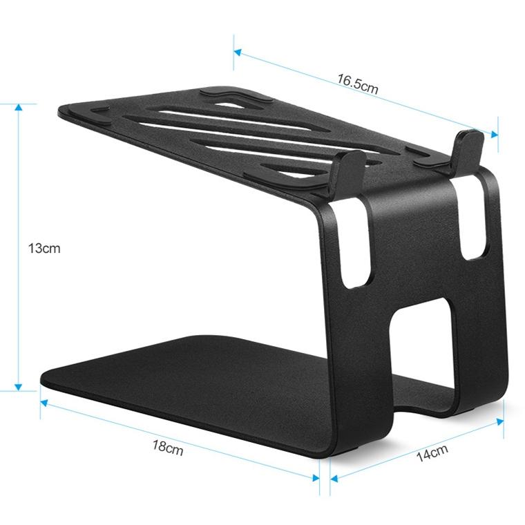 Aluminum Laptop Stand With Cooling Speaker - Portable-1915198320385593346