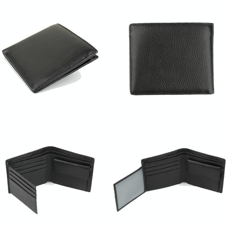 Men Leather Coin Wallet With Rfid Protection-1915198141121040385
