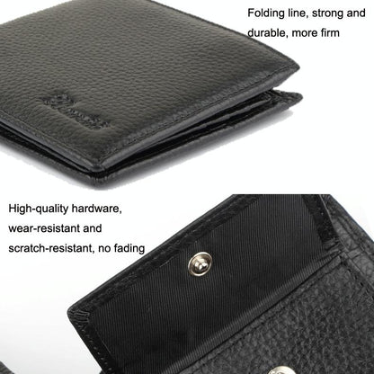 Men Leather Coin Wallet With Rfid Protection-1915198141121040387