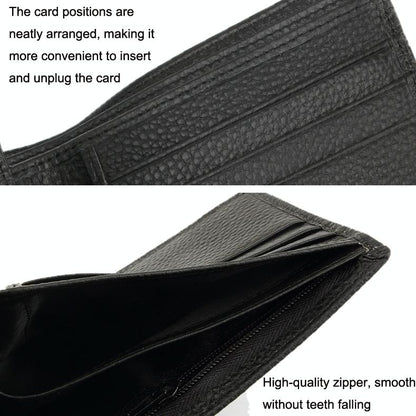 Men Leather Coin Wallet With Rfid Protection-1915198141121040388