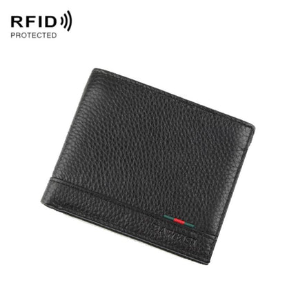 Rfid-Blocking Men Wallet With Card Slots-1915198104185999367