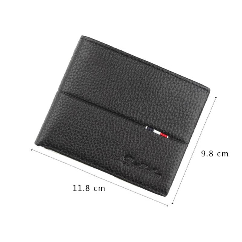 Rfid-Blocking Men Wallet With Card Slots-1915198104185999361