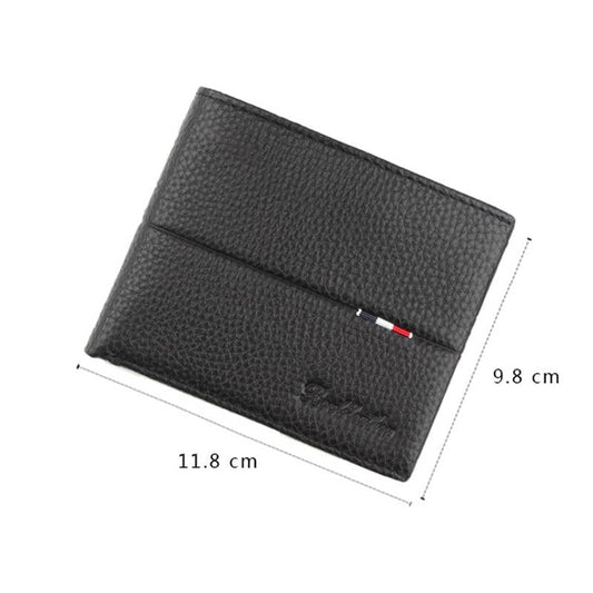 Rfid-Blocking Men Wallet With Card Slots-1915198104185999361