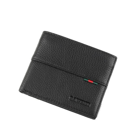 Rfid Men Short Wallet With Card Slots-1915197961730658304