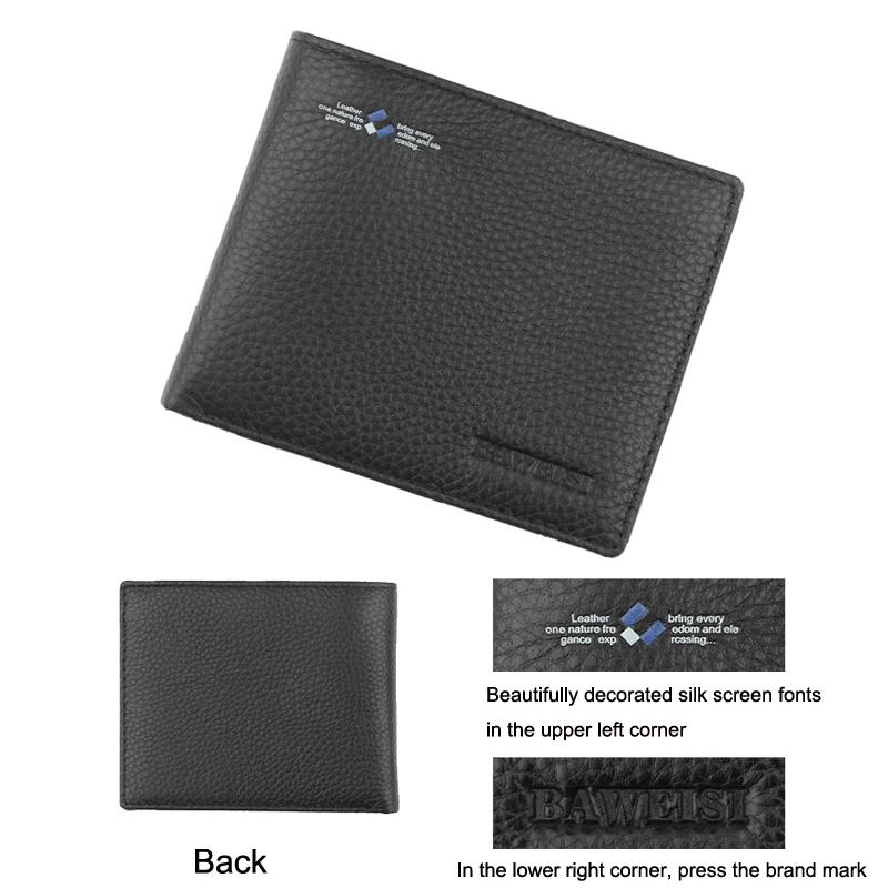 Rfid-Blocking Men Wallet - Compact Design-1915197846206943233