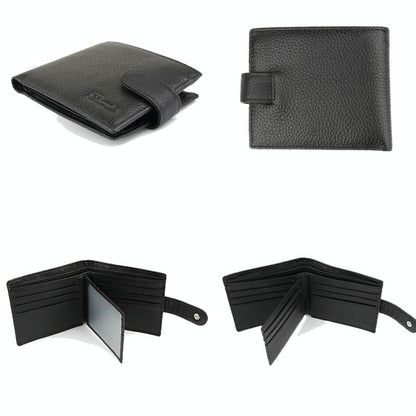 Rfid-Protected Men Short Wallet - Secure & Compact-1915198257408118787