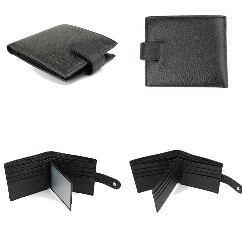 Rfid-Blocking Short Men Wallet - Anti-Magnetic-1915198087765299203