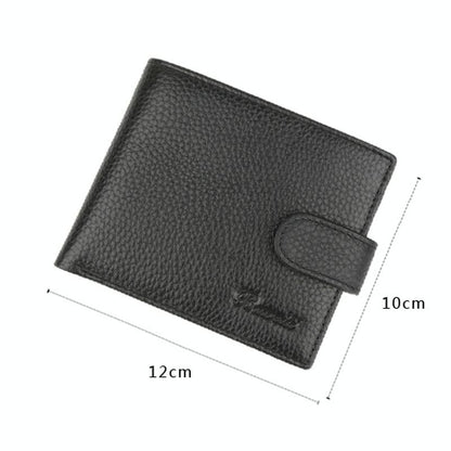 Rfid-Blocking Short Men Wallet - Anti-Magnetic-1915198087765299201