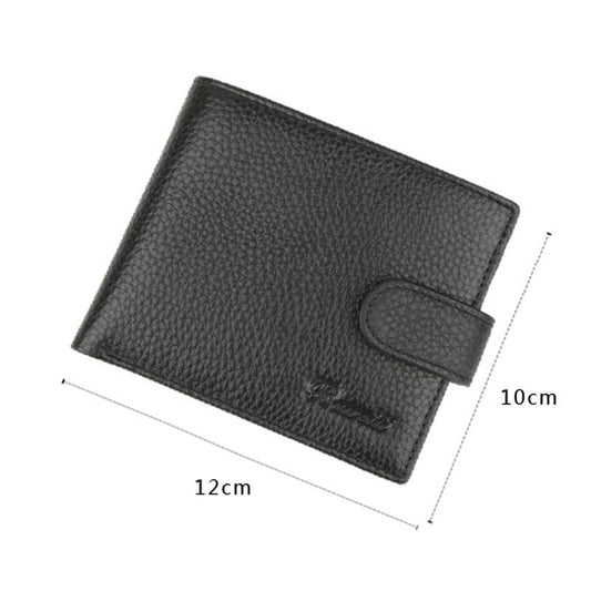 Rfid-Blocking Short Men Wallet - Anti-Magnetic-1915198087765299201