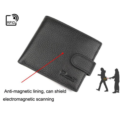Rfid-Protected Men Wallet - Secure & Stylish-1915198267025657861