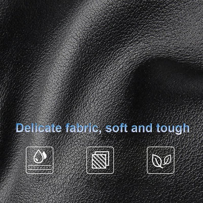 Men Black Cowhide Leather Backpack For Casual Business With Laptop Compartment-1915196968905347076