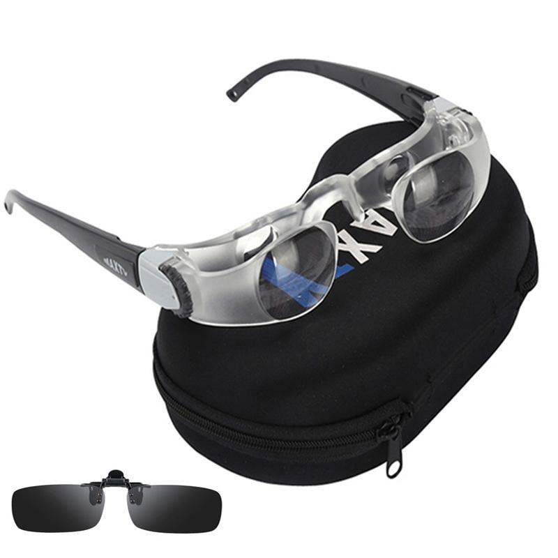 Adjustable Focus Telescope For Fishing - Myopia & Gray Clip-1915197443931246598