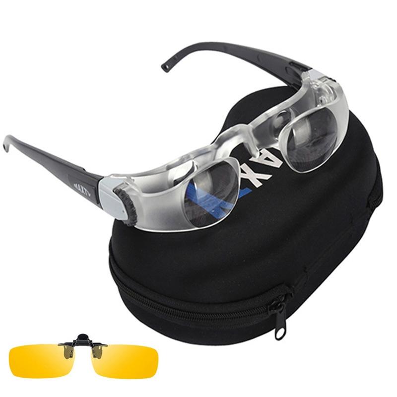 Adjustable Focus Telescope For Fishing - Myopia & Yellow Clip-1915197174275248134