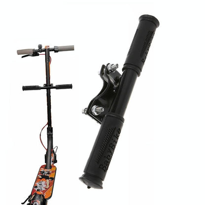 Universal Children Armrest For Electric Scooter - Fixed Riser In Black-1964932232430882816