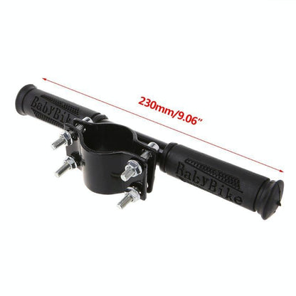 Universal Children Armrest For Electric Scooter - Fixed Riser In Black-1964932232430882818