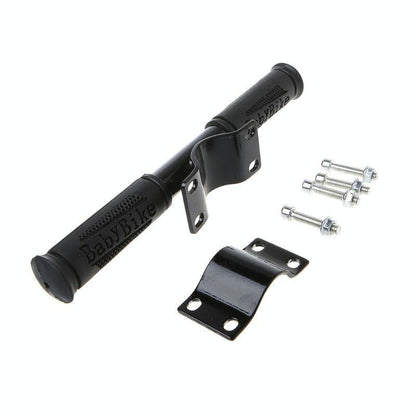 Universal Children Armrest For Electric Scooter - Fixed Riser In Black-1964932232430882819