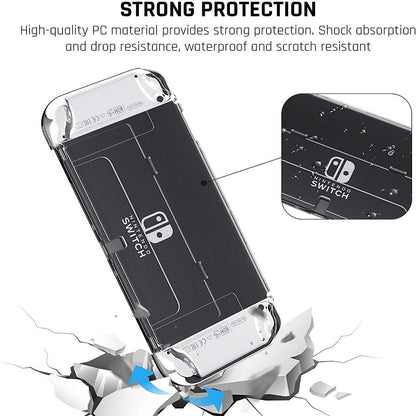 Oled Switch Bundle With Case Film Bag And Caps-1922443460225404933