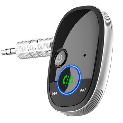Wireless Car Bluetooth Music Receiver - Black-1915196889184210951