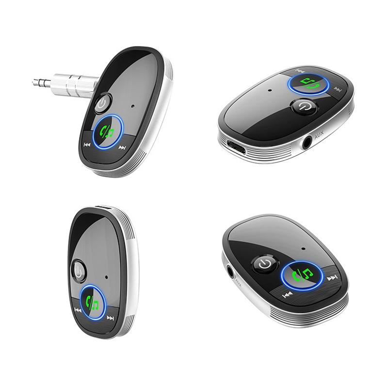 Wireless Car Bluetooth Music Receiver - Black-1915196889184210945