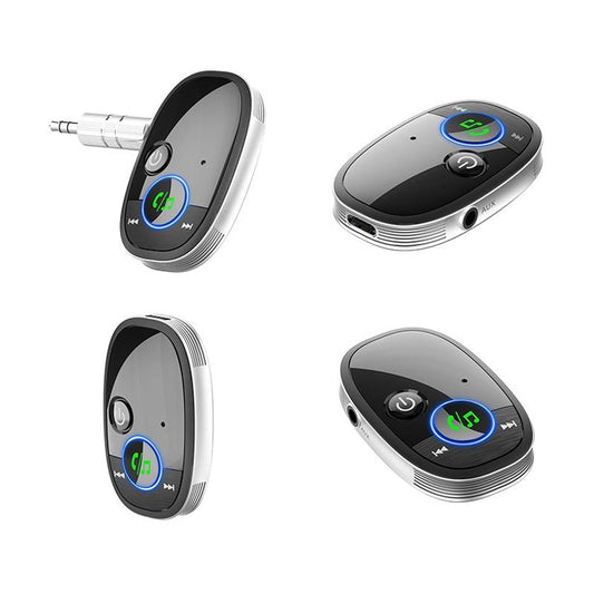 Wireless Car Bluetooth Music Receiver - Black-1915196889184210945