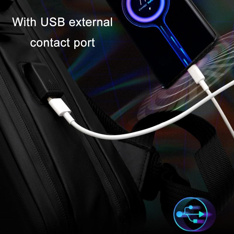 15.6 Silver Hard Shell Gaming Backpack-1915198135261597699