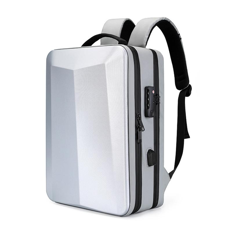 15.6 Silver Hard Shell Gaming Backpack-1915198135261597702