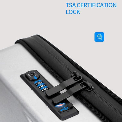 Men Gaming Backpack - Hard Shell Single-Layer Silver-1915197951219732482