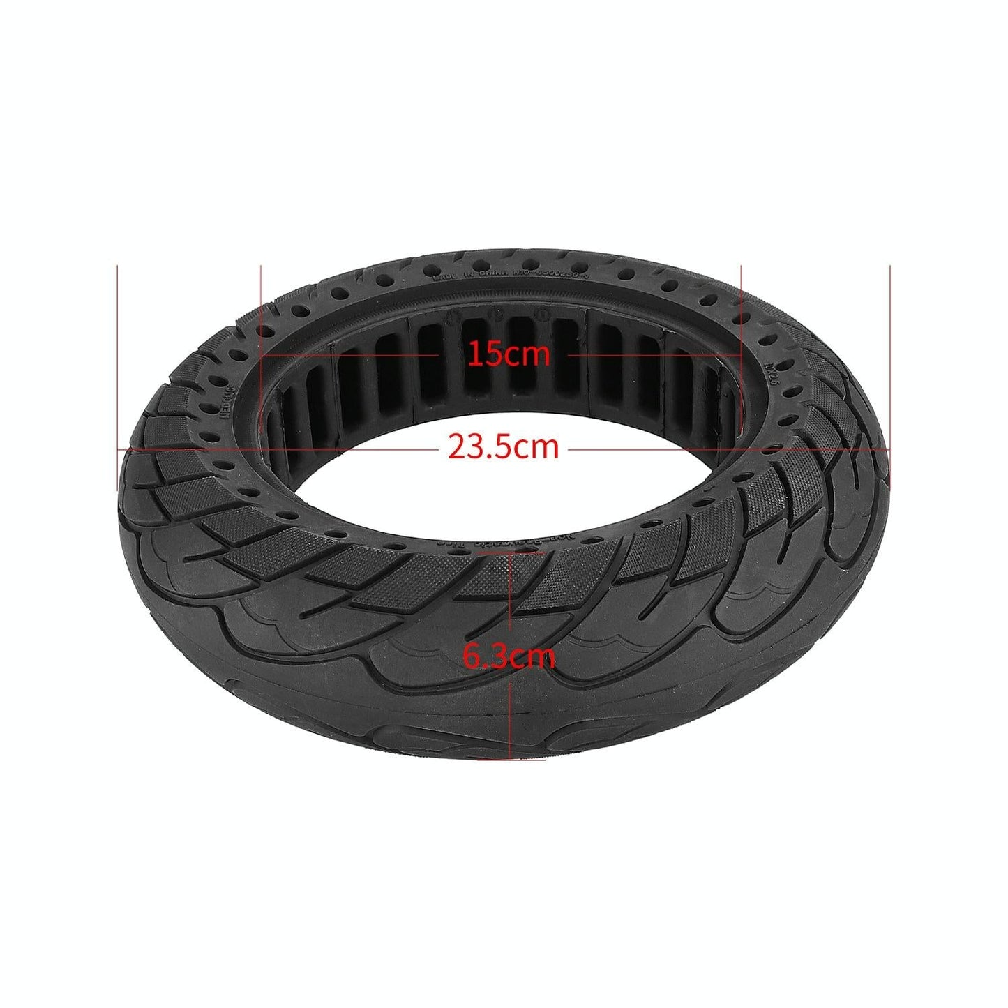 Shock-Absorbing 10 Tubeless Honeycomb Tire For Ninebot Max G30-1964932348227227650