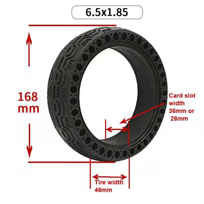 Electric Scooter Tire - 6.5X1.85 Solid Honeycomb Design-1964932342455865345
