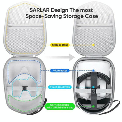 Oculus Quest 2 Vr Case - Gray-1969996404684361733