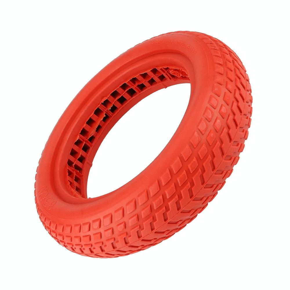Red 8.5 Semi-Solid Honeycomb Tire For Xiaomi M365 Scooter-1964932190374596612