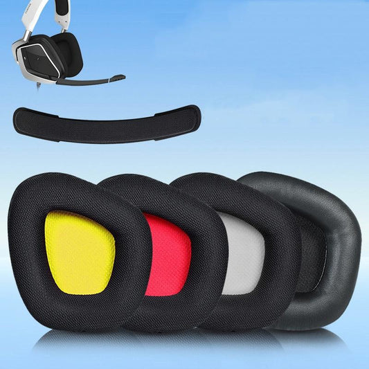 Pair Of Earpads For Corsair Void Pro Elite - Headband Replacement-1915198292120178689