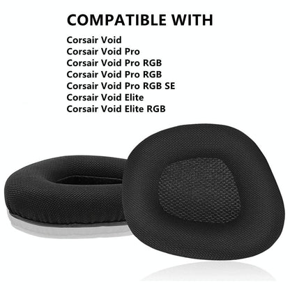 Pair Of Earpads For Corsair Void Pro Elite - Headband Replacement-1915198292120178690