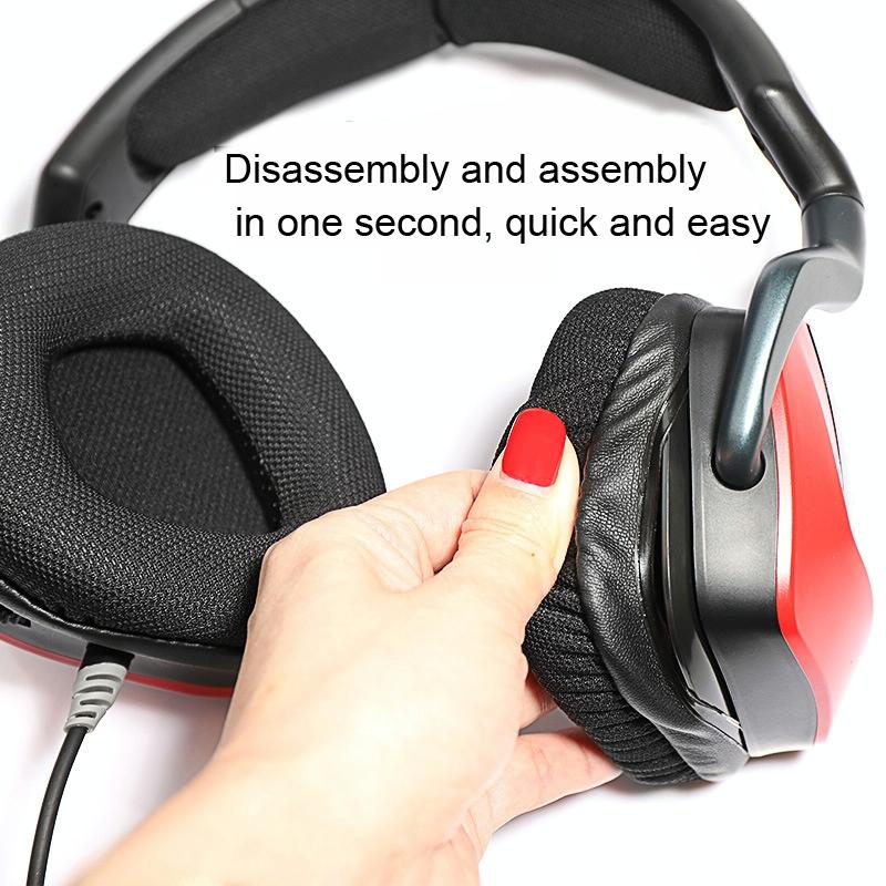 Pair Of Earpads For Corsair Void Pro Elite - Headband Replacement-1915198292120178691