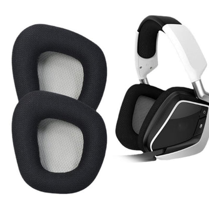 Pair Of Gray Earpads For Corsair Void Pro Elite-1915197806163922948