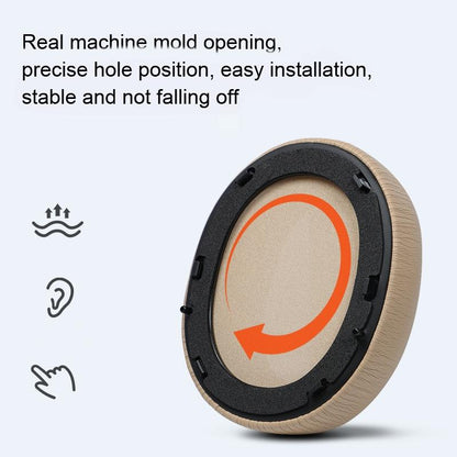 2-Pack Headset Earmuff Covers For Edifier W820Nb - Black-1915197639092211716