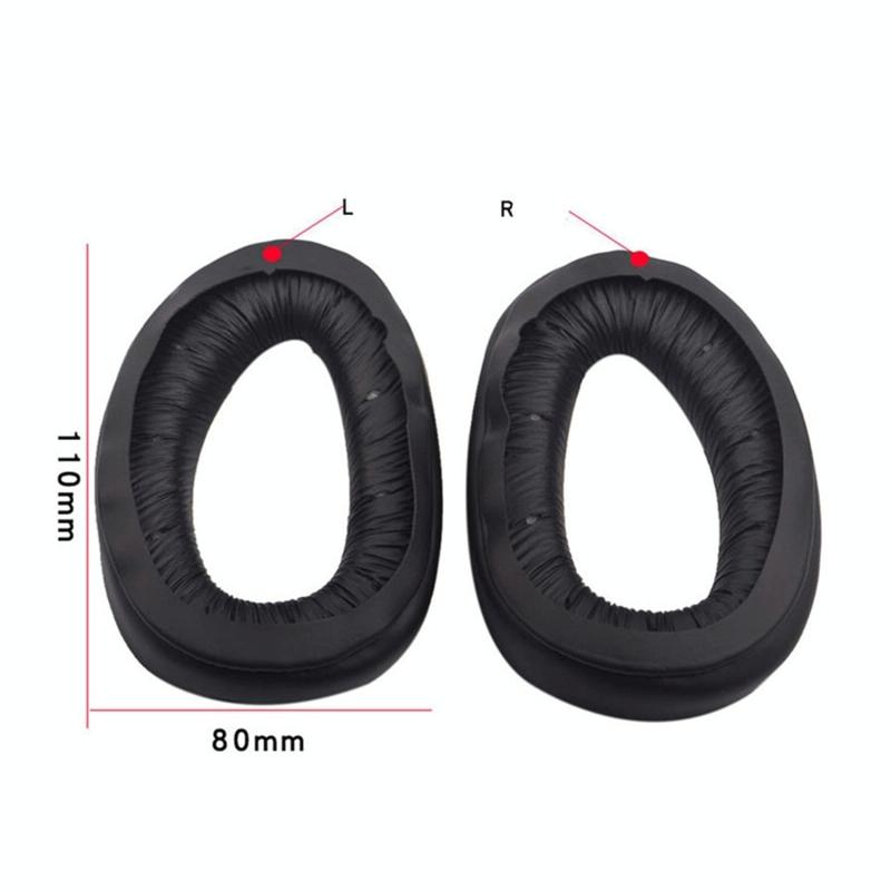 2-Pack Headphone Covers For Sennheiser Gsp Series - Red Headband-1915197810727325698