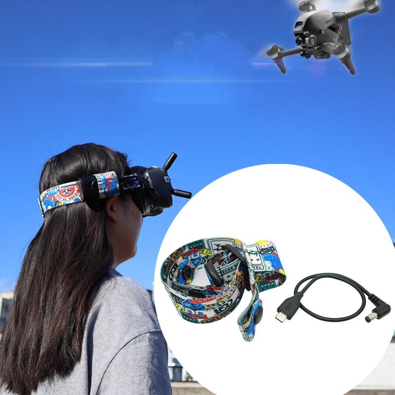 Fixed Headband For Dji Fpv Goggles V2 - Flight Video Glasses-1964932333207425024