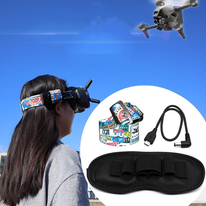 Fixed Strap For Dji Fpv Goggles V2 - Graffiti Headband-1964932317042577415