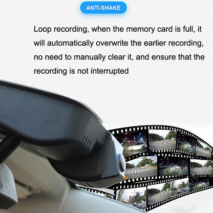 1080P Wifi Hidden Driving Recorder - Single Record Black-1964932201787297795