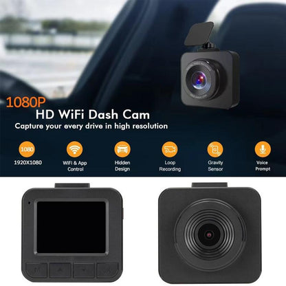 1080P Wifi Car Recorder With Hidden Hd Voice Prompt-1964932353264586755