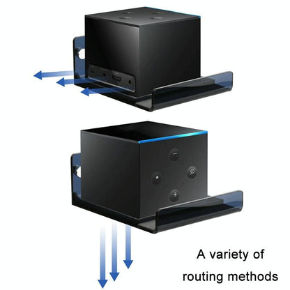 Wall Mount For Amazon Fire Tv - Half-Transparent Tea Black-1964932182984232963