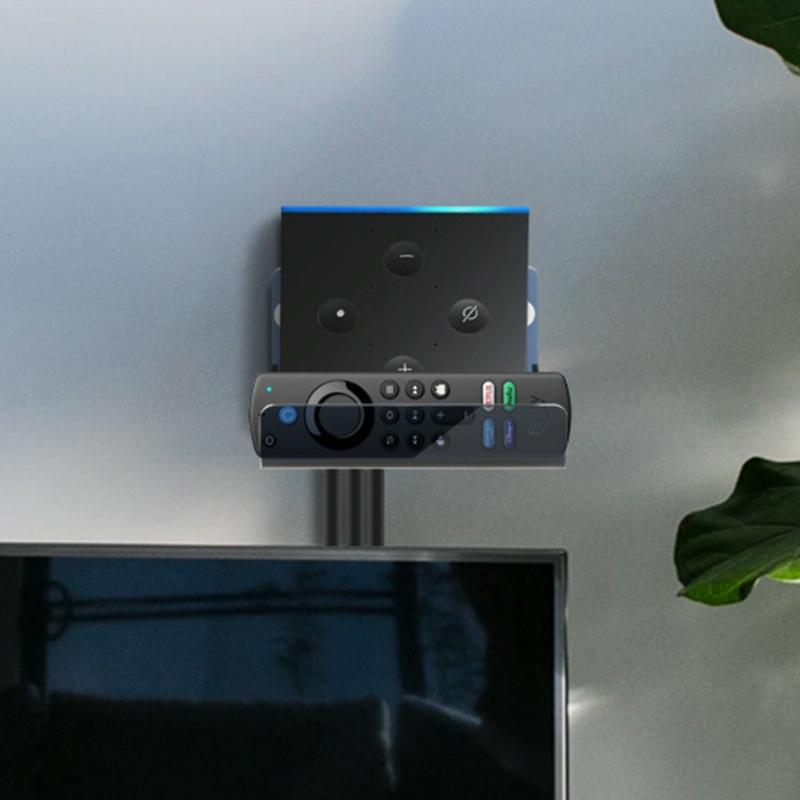 Wall Mount For Amazon Fire Tv - Half-Transparent Tea Black-1964932182984232965