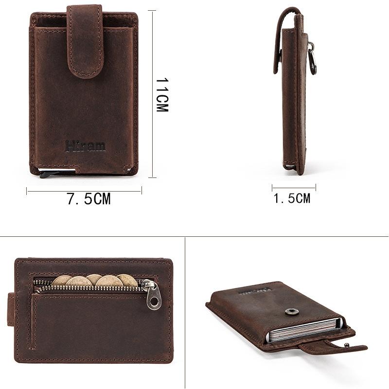 Secure Business Card Holder - Coffee Rfid Protection-1915196812080320514