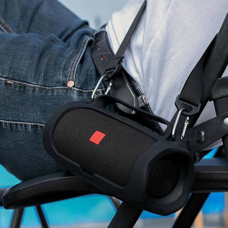 Portable Silicone Case For Jbl Charge3 Speaker - No Shoulder Straps-1915198125161713669