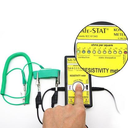 Anti-Static Wrist Strap With Tpr Elastic Material - 3M Length-1915197117622784004