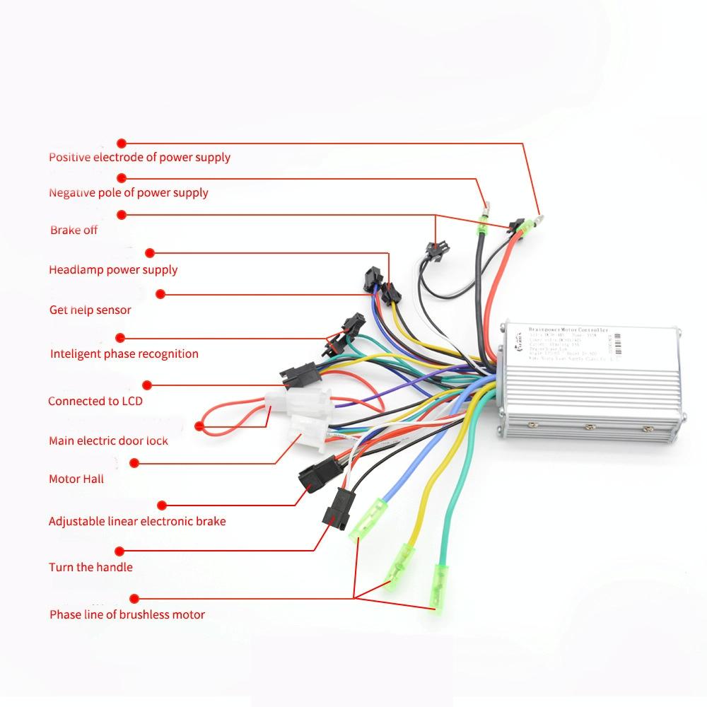 Electric Scooter Kit With Lcd Screen And Turning Handle-1964932322180599814